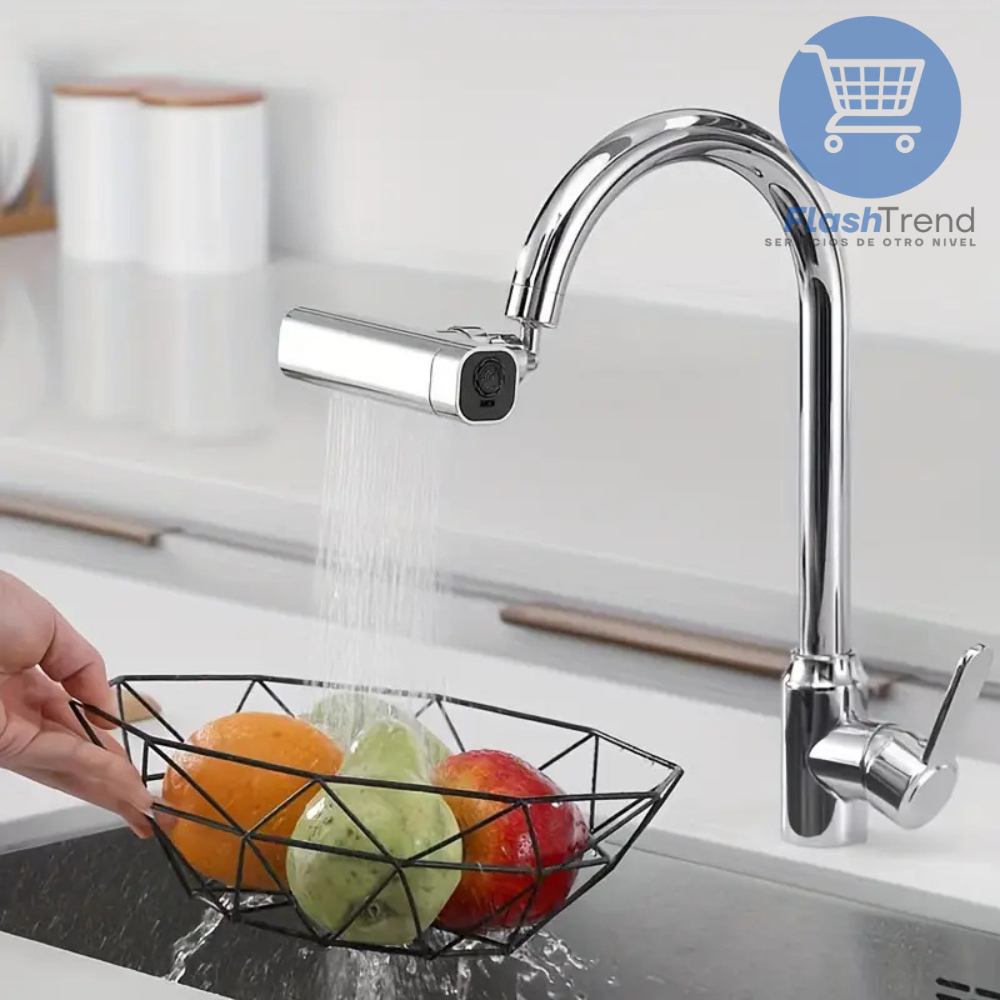 FlowMax™: Grifo De Cocina De Cascada Con 4 Modos de Uso✨