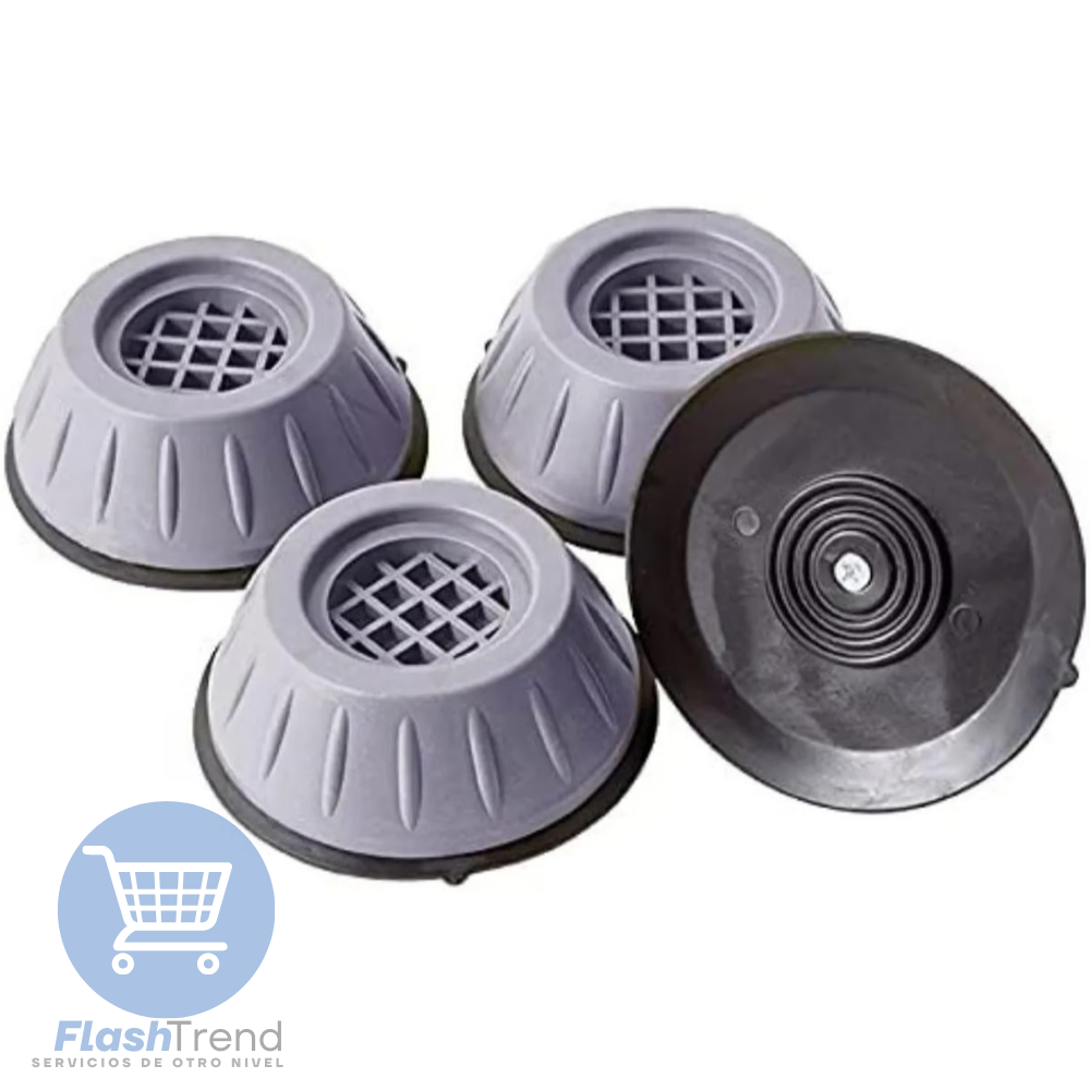 ⭐ WasherGrip™ Soporte Antideslizante Lavadora (4 Unidades)