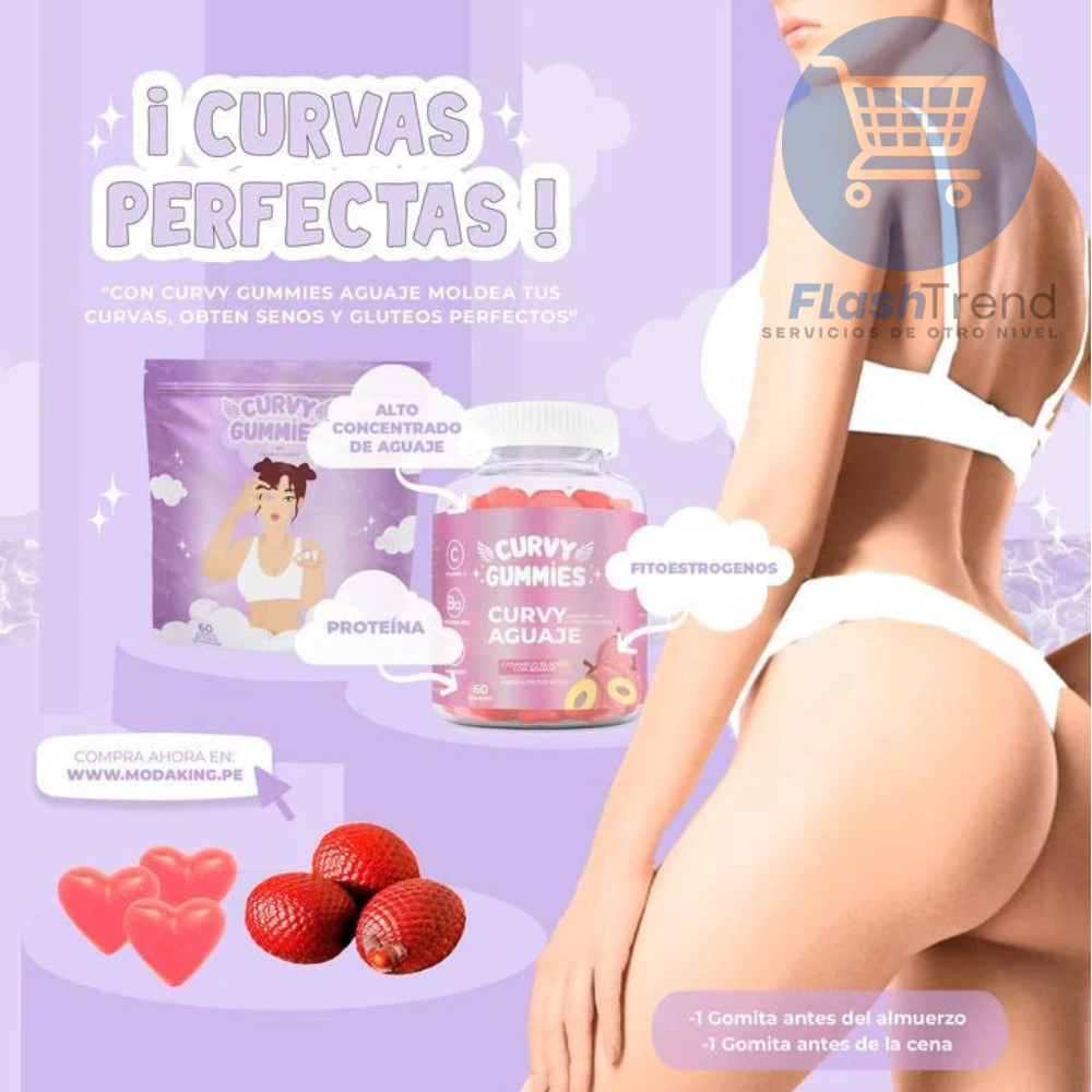 CURVY GUMMIES™ – AUMENTA, MOLDEA Y DEFINE TUS CURVAS NATURALMENTE! 💖🔥